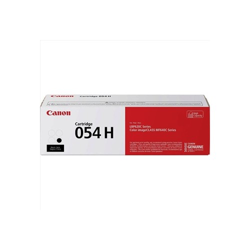 Toner Canon 054H Preto 3028C002 - Alta Capacidade