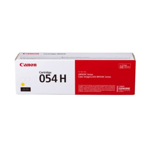 Toner Canon 054H Amarelo 3025C002- Alta Capacidade