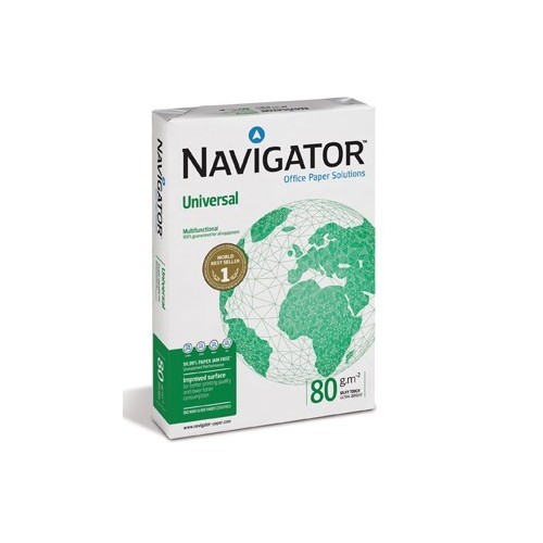 Resma Papel Fotocopia A4 80gr Navigator (Universal)