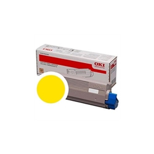 Toner Oki C834/ C844 Amarelo Alta Capacidade
