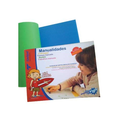 Trabalhos Manuais (Sadipal) Papel Ondulacolor 32x44cm 10 Folhas