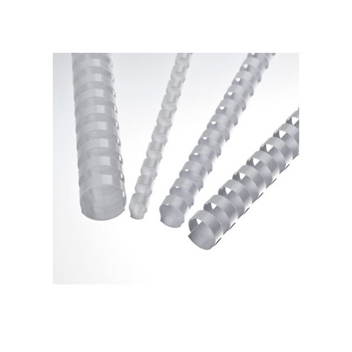 Argolas Pvc Encadernar 51mm 500 Fls Cx 50un Branco Ovais