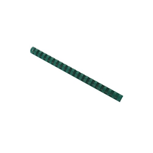 Argolas Pvc Encadernar 18mm p / 140 Folhas Cx 100un Verde