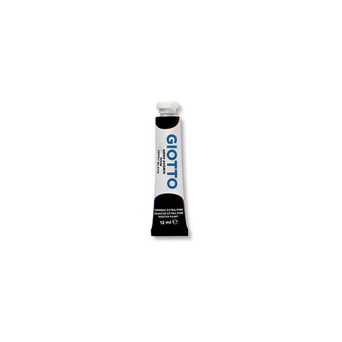 Guache Giotto 12ml Preto - 6 unidades