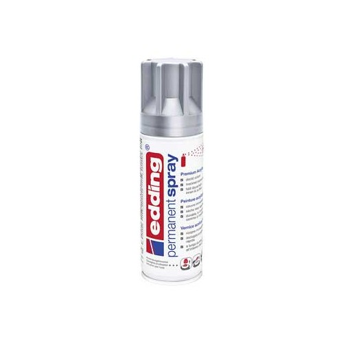 Tinta Acrílica Edding 5200 Spray 200ml Prata