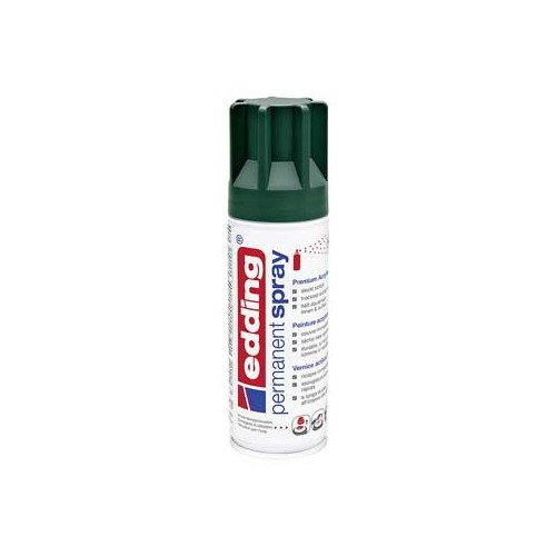 Tinta Acrílica Edding 5200 Spray 200ml Verde Musgo