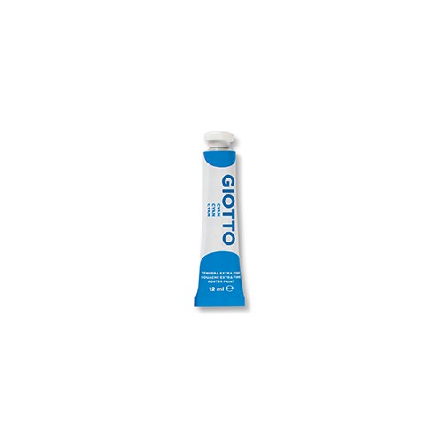 Guache Giotto 12ml Azul Cyan - 6 unidades