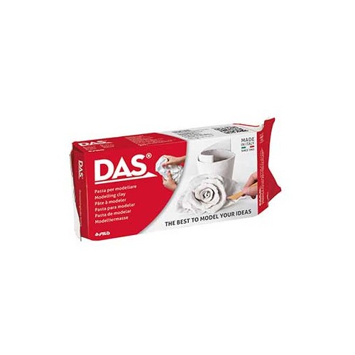 Pasta de modelar DAS Branca 500 g
