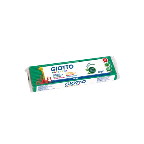 Plasticina Giotto Patplume 350gr Verde Escuro