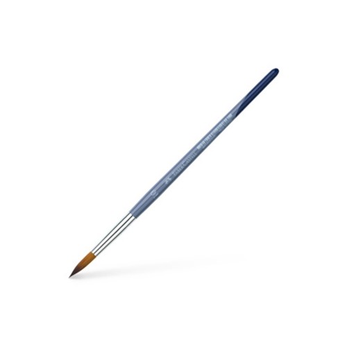 Pincel para Guache e Aguarela Faber Castell CS Redondo nº10 - 5 unidades