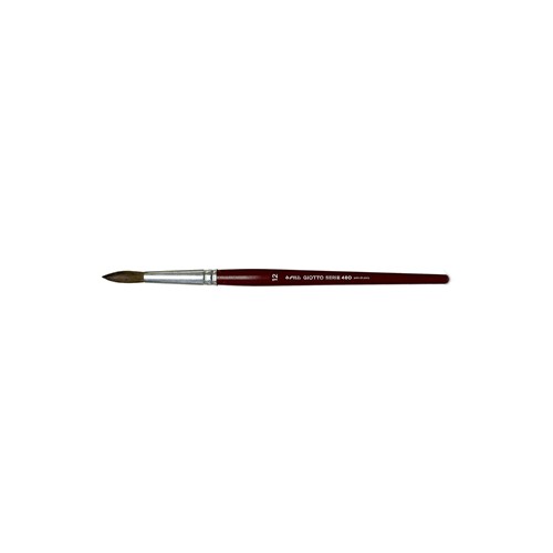 Pincel para Guache e Aguarela Giotto Art 400 Nº12 - 12 unidades