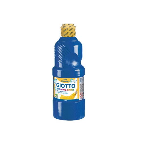 Guache Liquido Giotto Escolar 500ml Azul Escuro