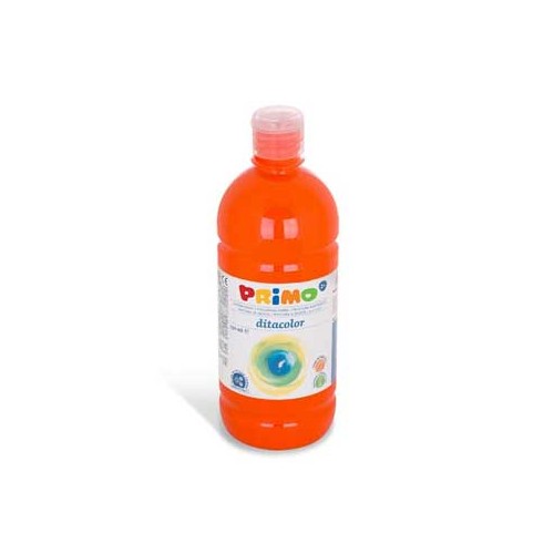 Guache Pintura Dedos Laranja Primo 750ml