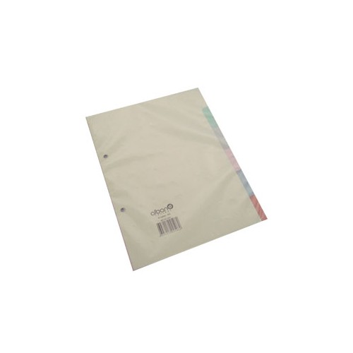 Separadores A5 Cartolina 6un (AC1203)