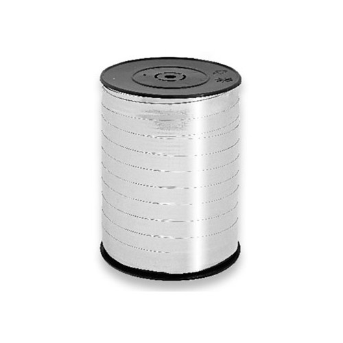 Fita Embrulho PP Prateado 10mmx250m 1 Rolo