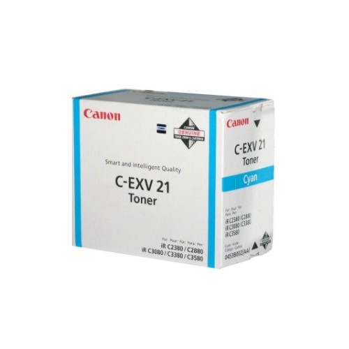 Toner Canon C-EXV 21 Azul 0453B002