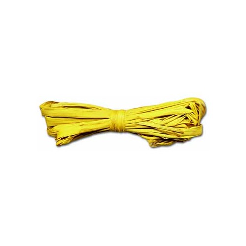 Fio Rafia Novelo 50gr Amarelo Limao