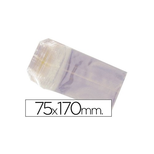 Sacos Celofane 75mmx170mm (Pack100)