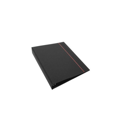 Pasta Arquivo Plastico com Bolsa Interior 4/ 40mm L60 Preto - 1 unidade