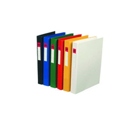 Pasta Arquivo Plastico 2 Argolas R 24mm L36mm Vermelho - 1 unidade
