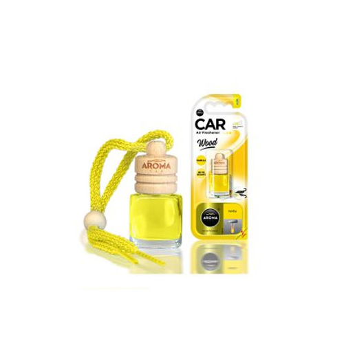 Ambientador Carro Aroma Car Wood Vanilla 6ml