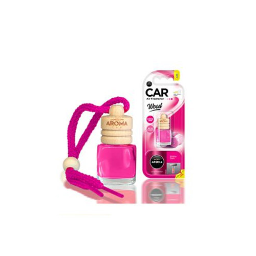 Ambientador Carro Aroma Car Wood Bubble Gum 6ml