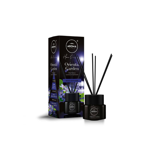Ambientador Aroma Home Black S. Sticks Oriental Garden 100ml
