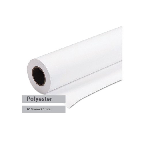 Rolo de Polyester Banner (SO41380) 24" 610mmX20mts