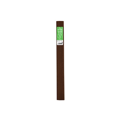 Papel Crepe 50x250cm Rolo Canson Cor Castanho