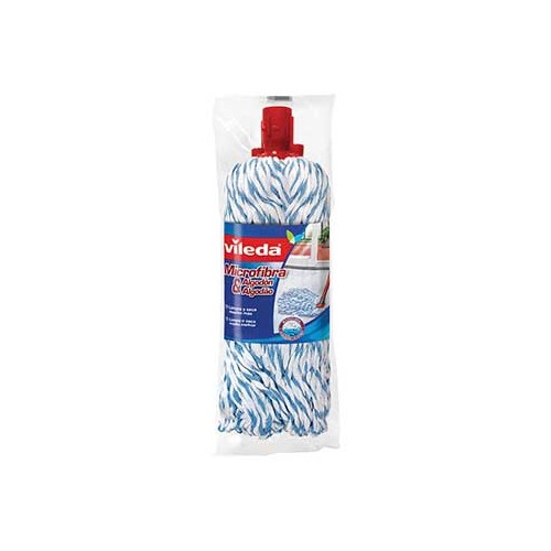 Recarga Esfregona Microfibras e Algodão Vileda