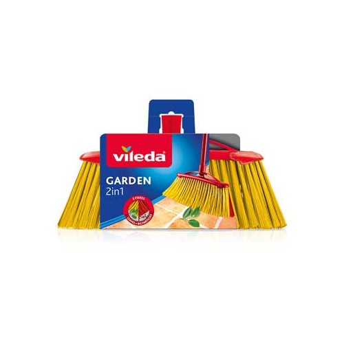 Vassoura/ Escova Pavimentos Exterior/ Armazens Vileda 2em1 1un