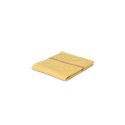 Pano Pó Flanela Amarelo 36x36cm - 6 unidades
