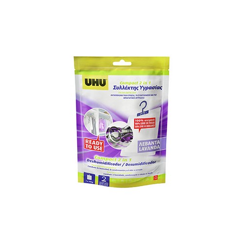 Desumidificador Compacto Lavanda UHU 100g
