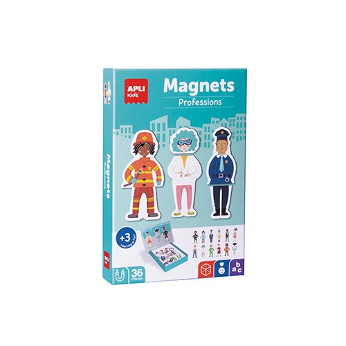 Jogo Educativo Magnético Apli Profissões 36 Peças