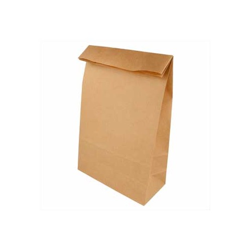 Saco Papel Kraft sem Asas 20x9x34,5cm 080g - 500 unidades