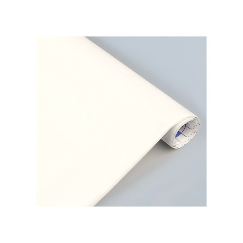 Papel Veludo Adesivo 0.45x1mts Rolo Branco
