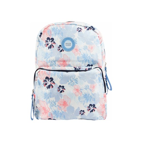 Mochila Escolar 2 Fechos Ambar Moonflower Blosson