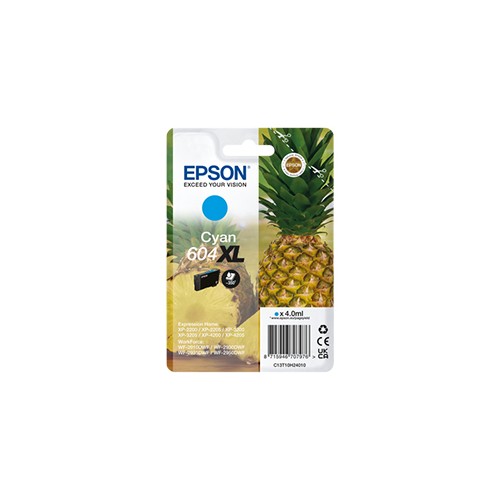 Tinteiro Epson 604XL Azul C13T10H24010 4ml