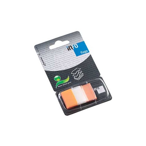 Separadores Adesivos 25x43mm Laranja 50 unidades (2 Packs)