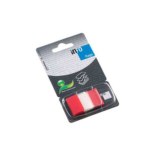 Separadores Adesivos 25x43mm Vermelho 50 unidades (2 Packs)