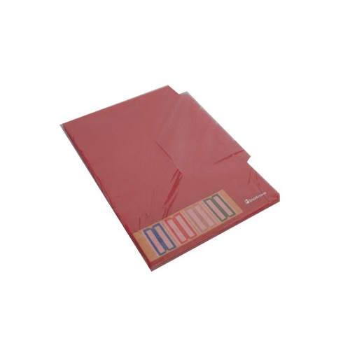 Dossier Plastico com 4 Separadores - Vermelho - (10 unidades)
