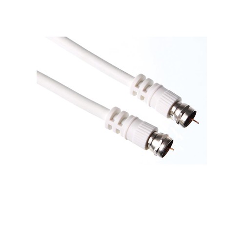 Cabo coaxial com fichas tipo F macho / macho basic 10m