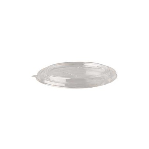Tampas Ø15cm Saladeiras Redondas PLA Transparente 50un