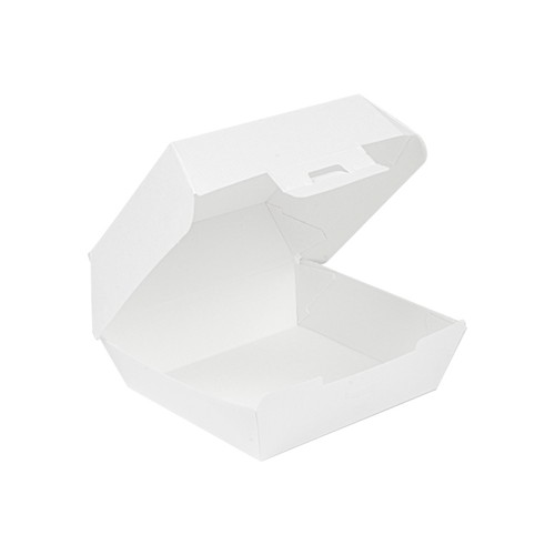 Caixa Hamburguer THEPACK 6,2x12,5x13cm Branco 50un