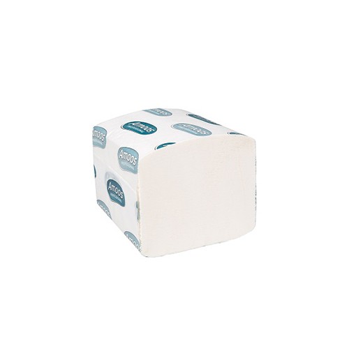 Papel Higiénico Folha a Folha Amoos 21x11cm 250x30 -7500 unidades