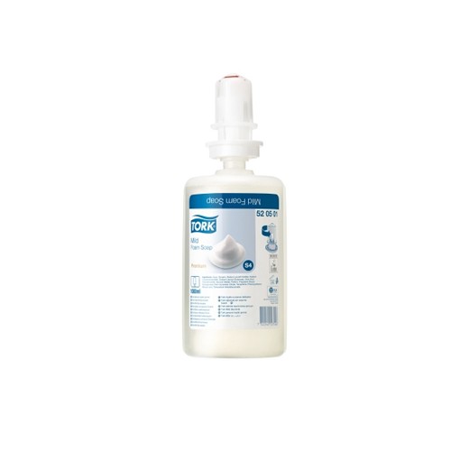 Sabonete Espuma Suave TORK S4 1Litro 2500 Servicos - Pack 6 unidades