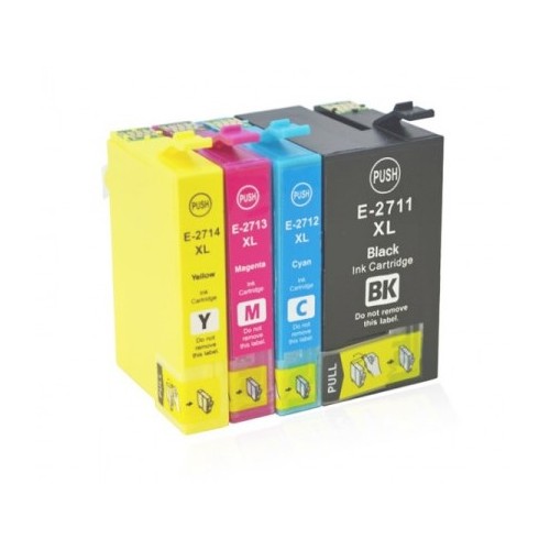 Pack de 4 Tinteiros Compatíveis para Epson 26XL C13T26364010 10ml