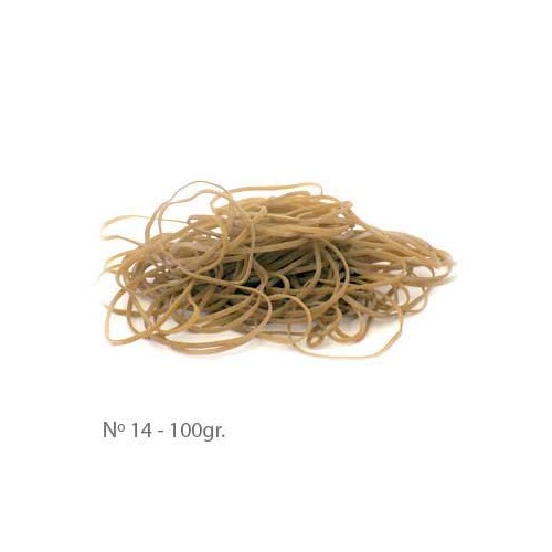 Elasticos 01x50mm (Nº14) - 100gr