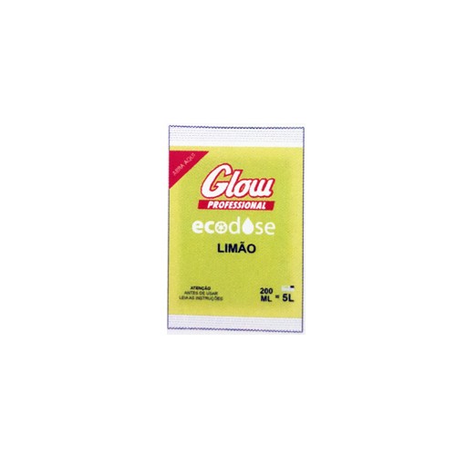 Detergente Multiusos GLOW Ecodose Limão Concentrado 200ml