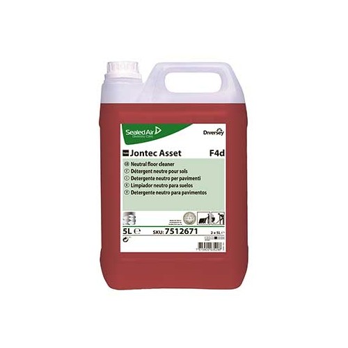Detergente Pavimentos PH Neutro Jontec Asset F4D 5L